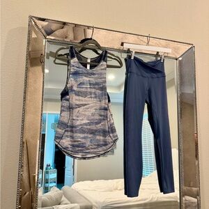 lululemon athletica Blue Leggings